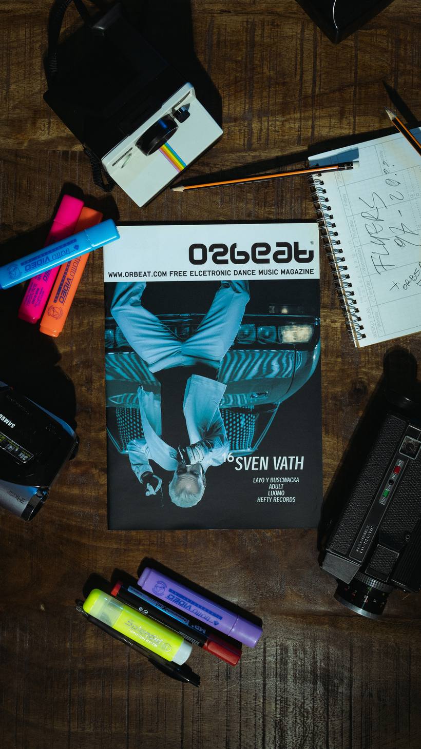 Orbeat archive flyer 1, Naples electronic music, 1996–2010