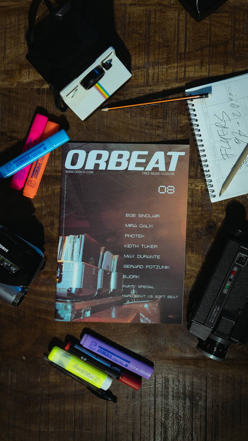 Orbeat archive flyer 3, Naples electronic music, 1996–2010
