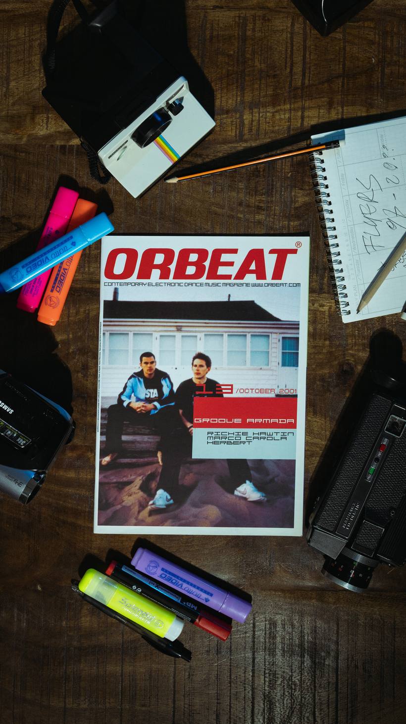 Orbeat archive flyer 4, Naples electronic music, 1996–2010
