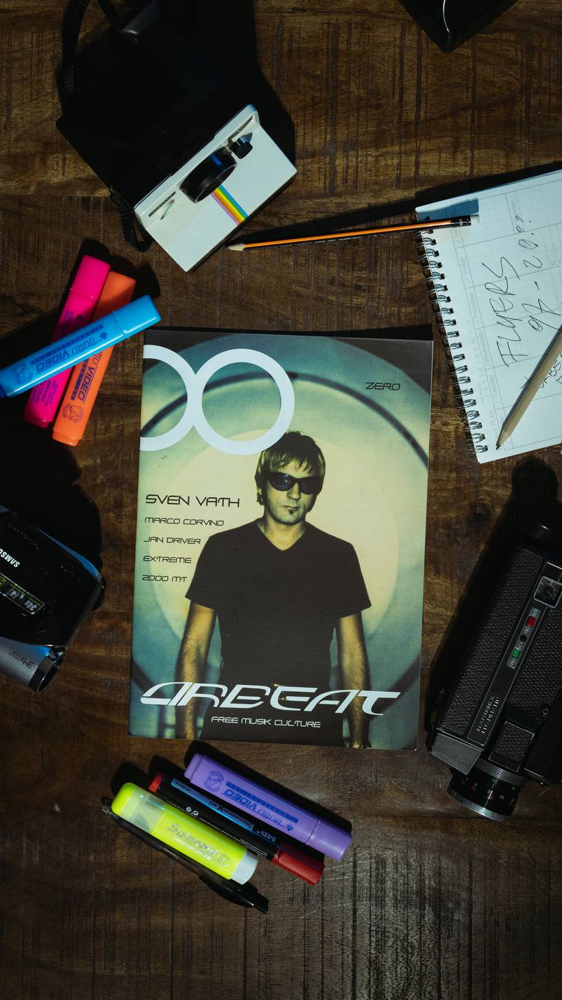 Orbeat archive flyer 2, Naples electronic music, 1996–2010