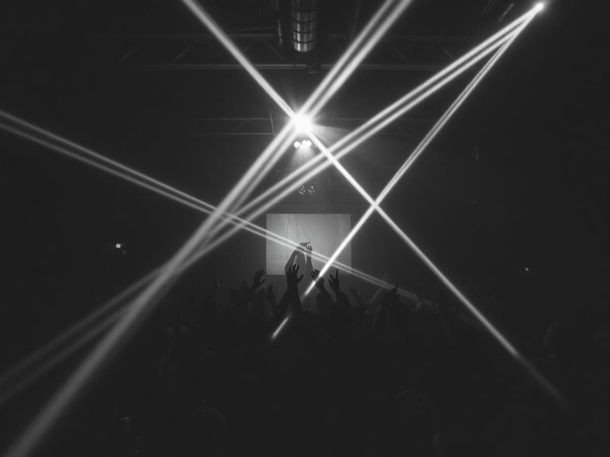 Underground concert